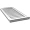 Ekena Millwork Arch Top Surface Mount PVC Gable Vent: Functional, w/ 2"W x 2"P Brickmould Sill Frame, 16"W x 34"H GVPAR16X3403SF - alternate 5